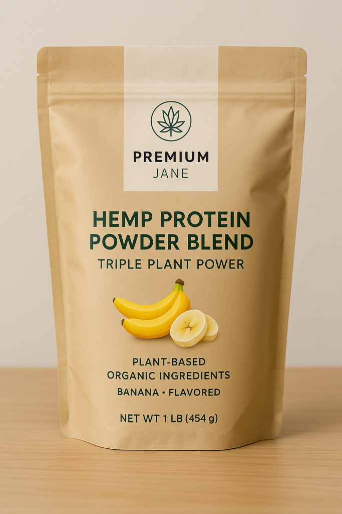 Hemp protein vs Whey: Premium Jane Hemp Protein Powder Blend
