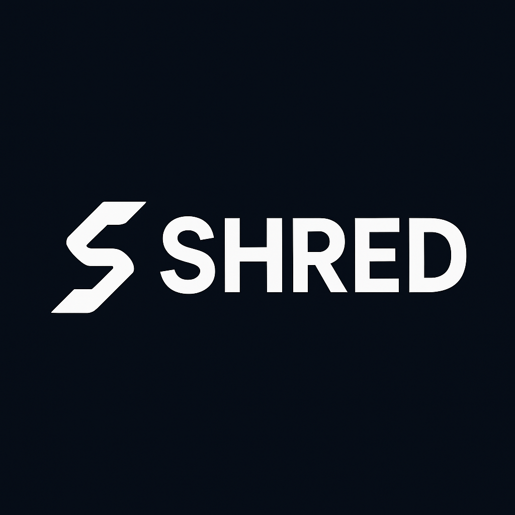 Shred workout app logo