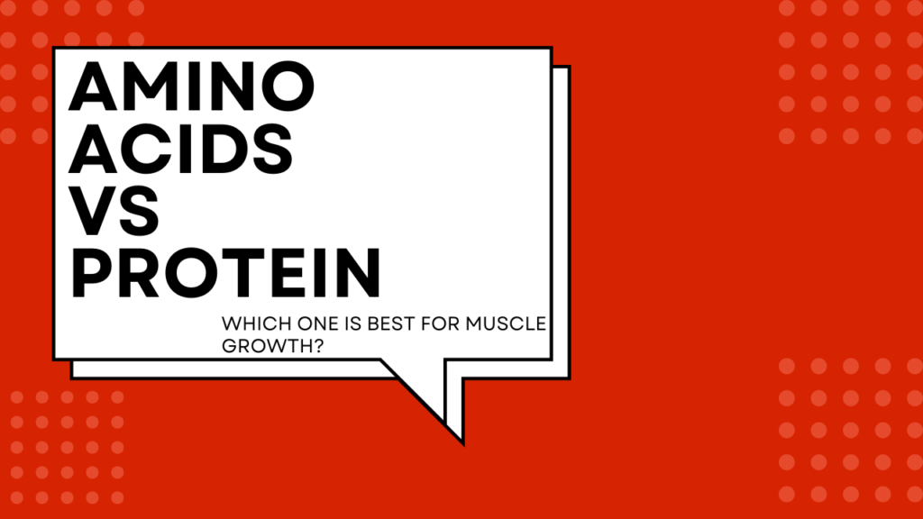 amino acids vs protein