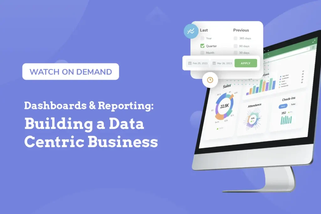 Official WellnessLiving analytics dashboard showing sales attendance and check-ins